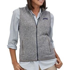 Patagonia Women's Better Sweater Fleece Vest, Birch White